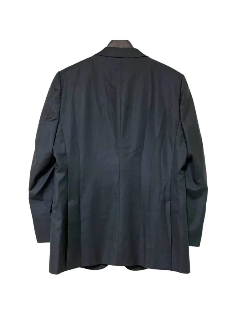Gucci Michele Era Solid Tailored Jacket Trousers Pants Suit Set Black